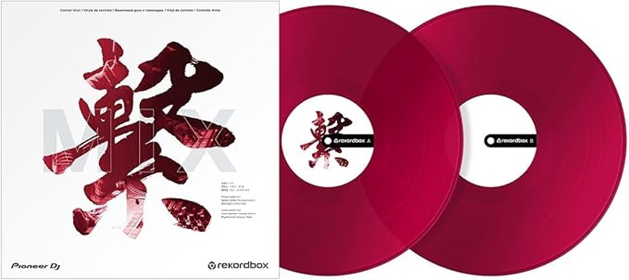 clear red dj mixer accessory