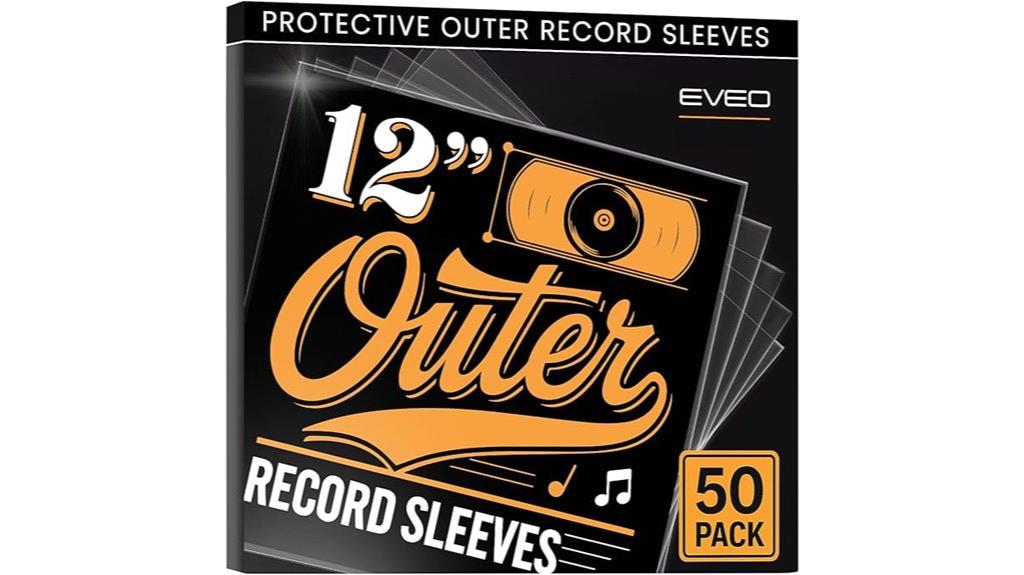 clear vinyl record sleeves