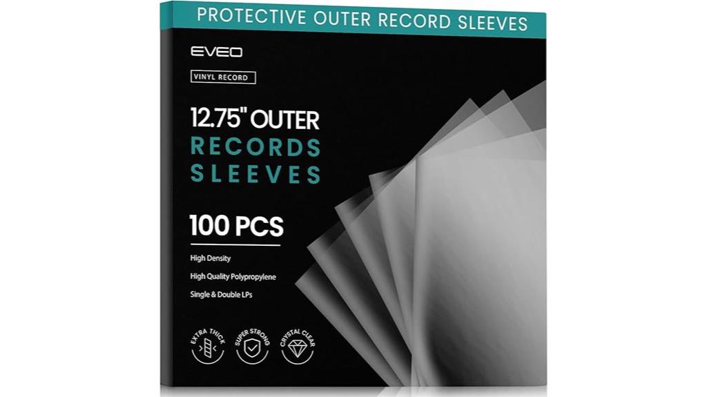 clear vinyl record sleeves