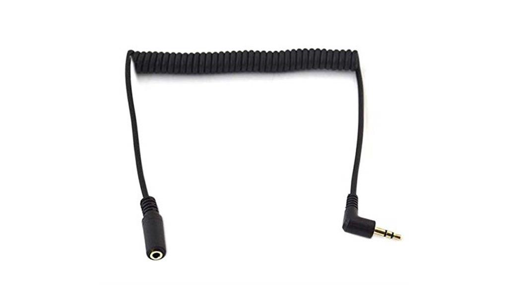 coiled male to female extension