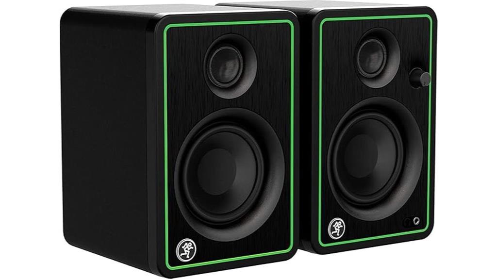 compact 3 inch monitor speakers
