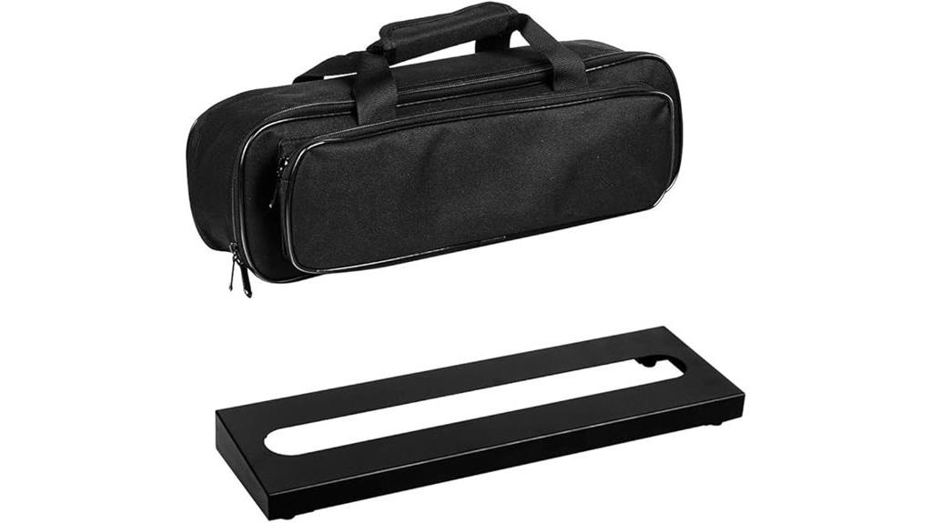 compact guitar pedal board