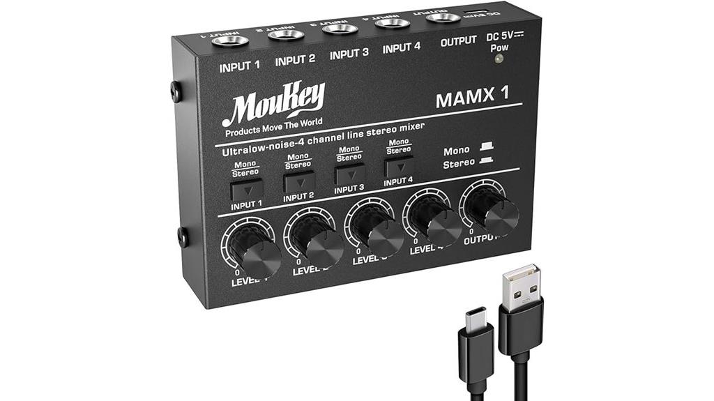 compact mixer for venues