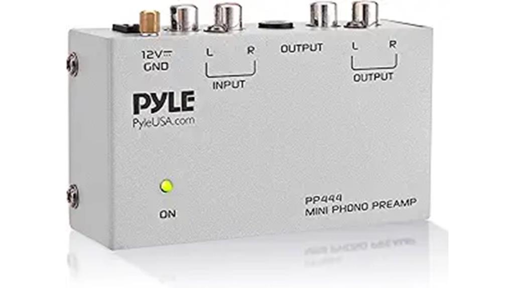 compact preamp for audio