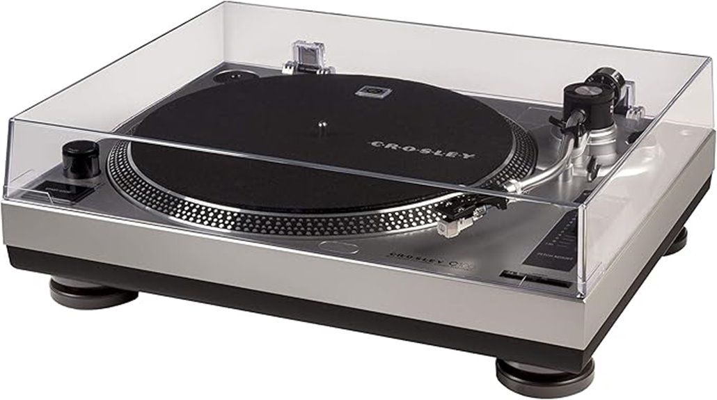 crosley belt drive turntable