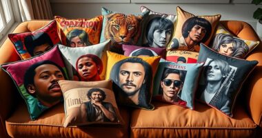 custom music album pillows
