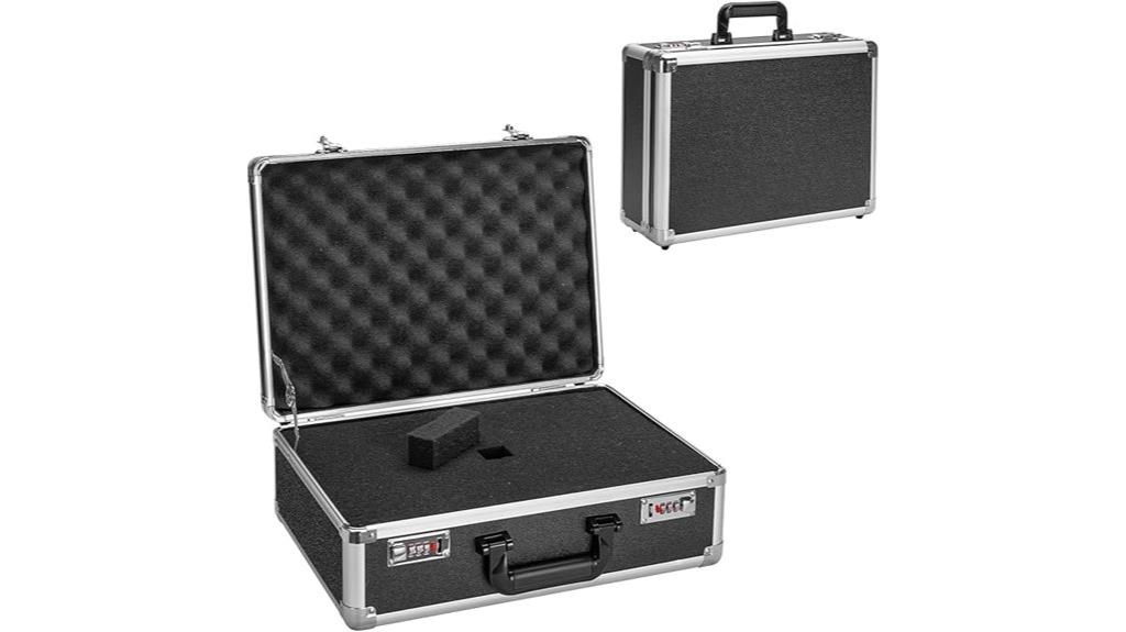 customizable foam lockbox