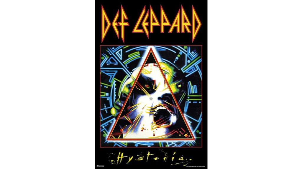def leppard hysteria poster