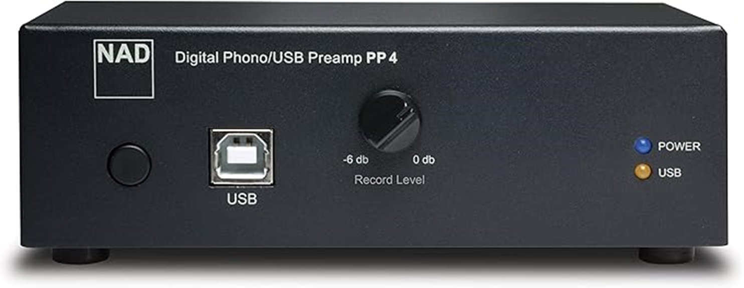 digital phono preamplifier usb