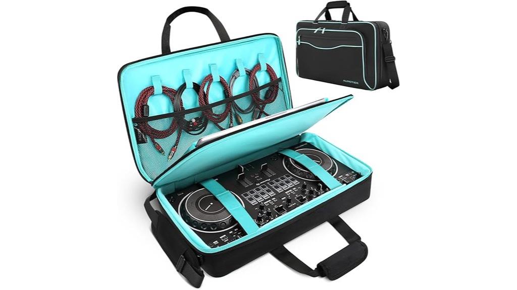 dj controller bag with laptop