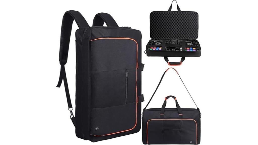 dj controller protective carrying case