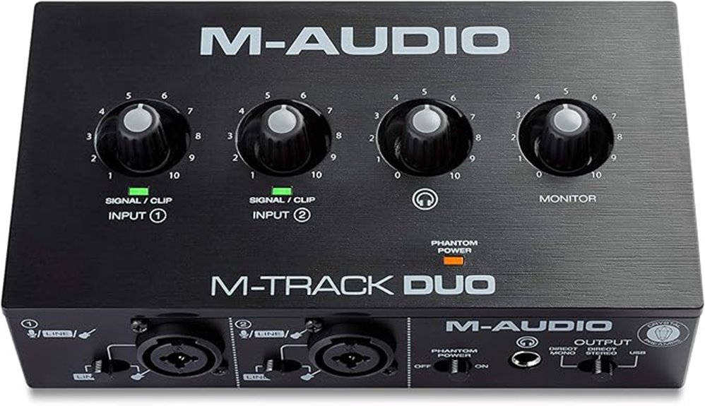 dual usb audio interface
