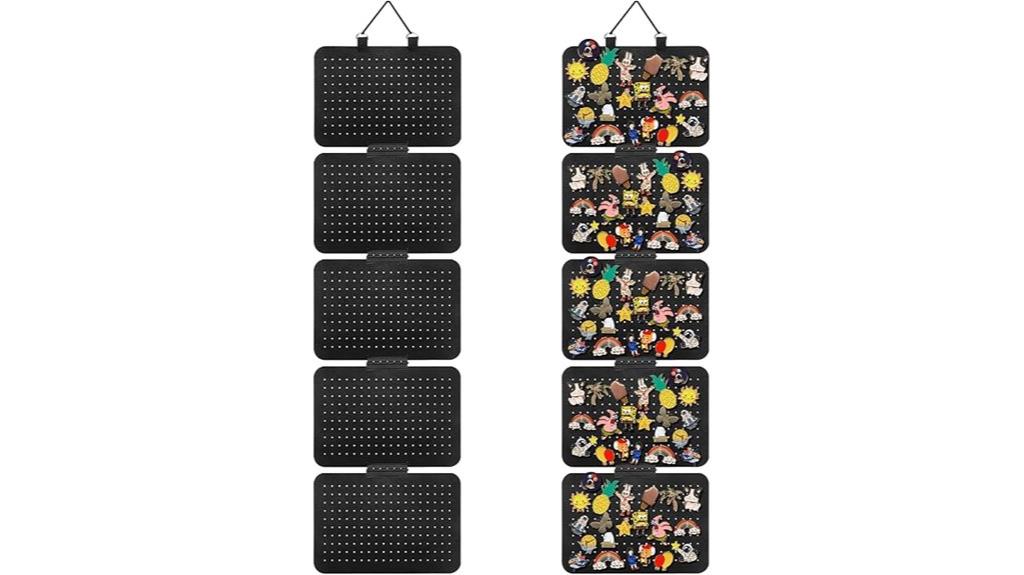 enamel pin display panel