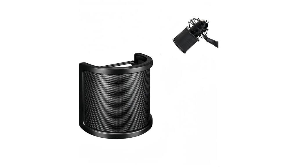 enhanced three layer microphone filter
