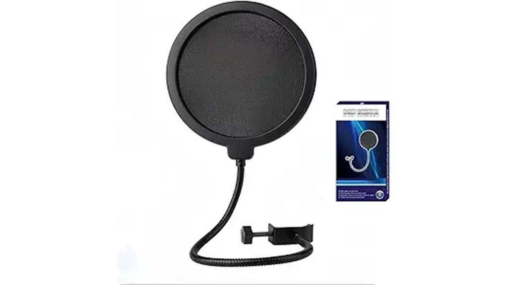 flexible gooseneck pop filter