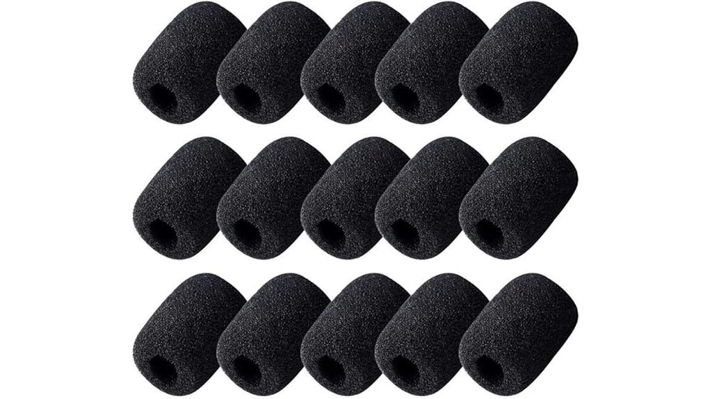 foam microphone windscreens pack