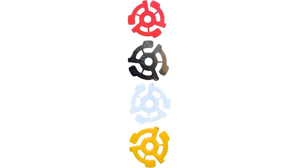 four color vinyl adapters