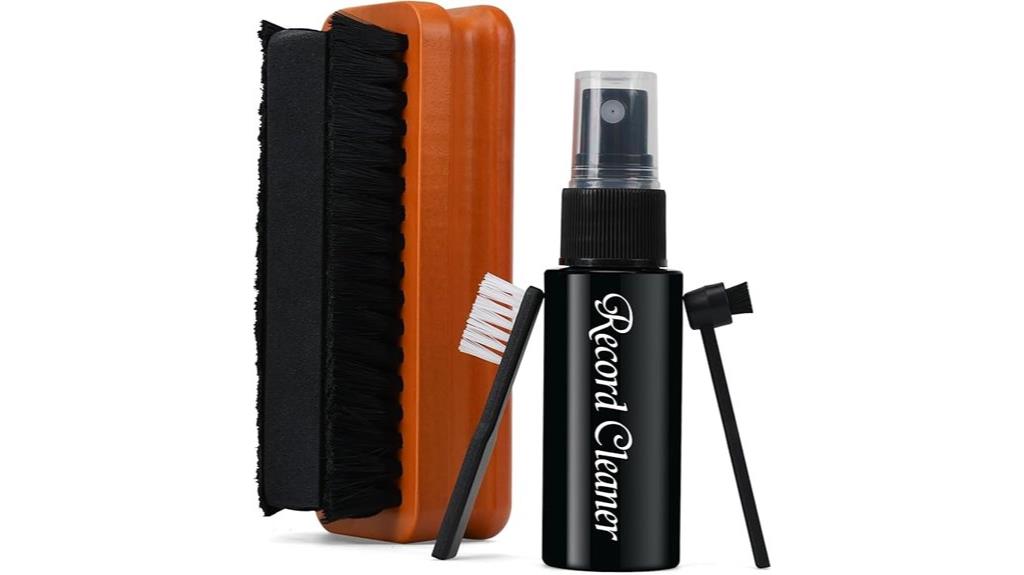 four in one record cleaning kit