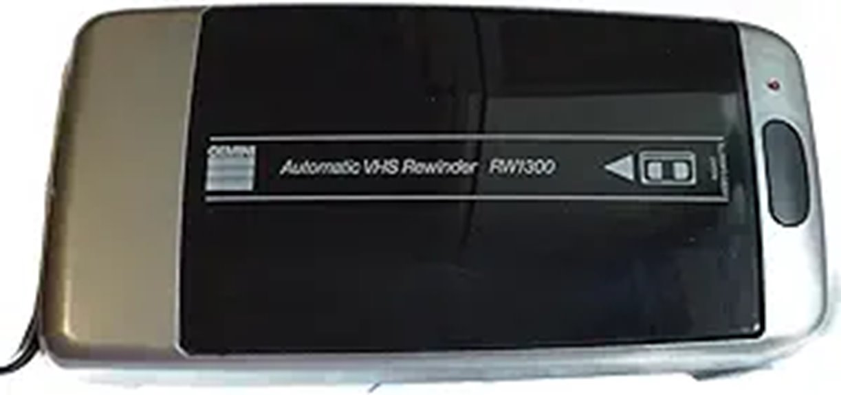 gemini rw1300 vhs rewinder