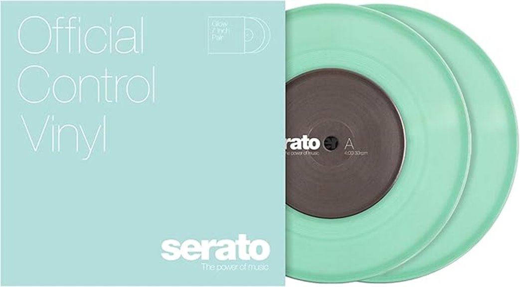 glow in the dark control vinyl