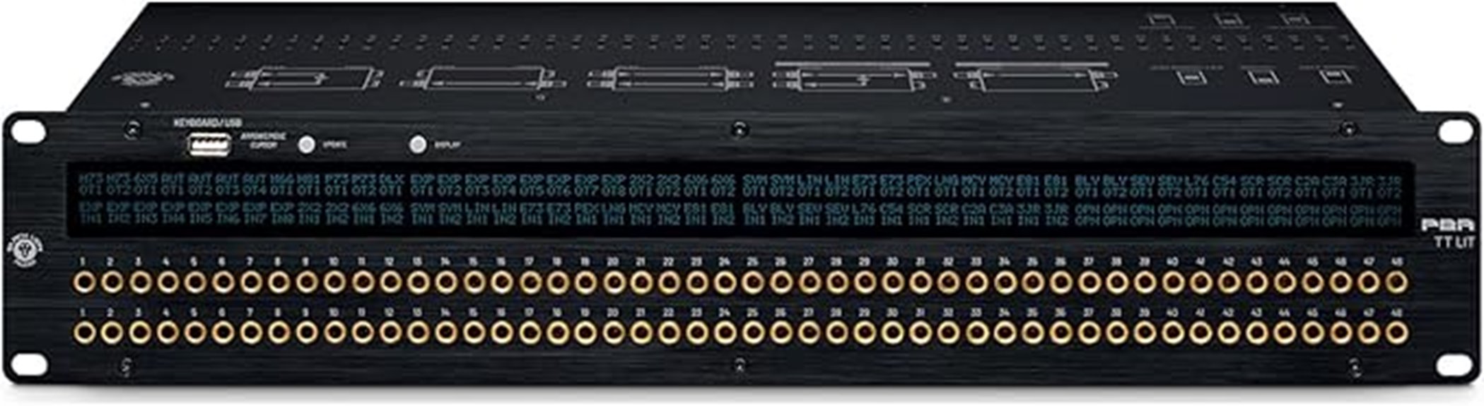 gold plated tt patchbay