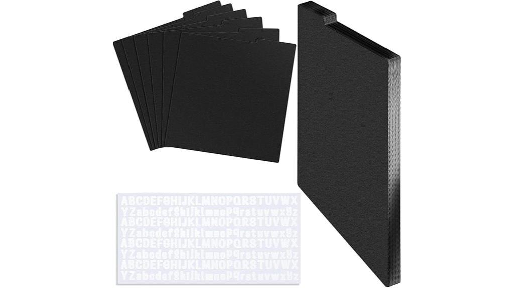 gueevin white sticker dividers