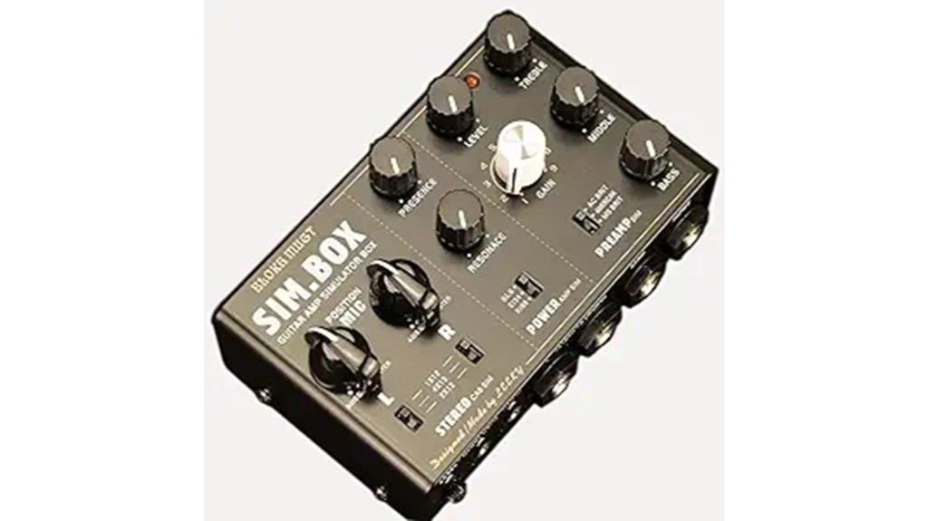 guitar amplifier effect pedal
