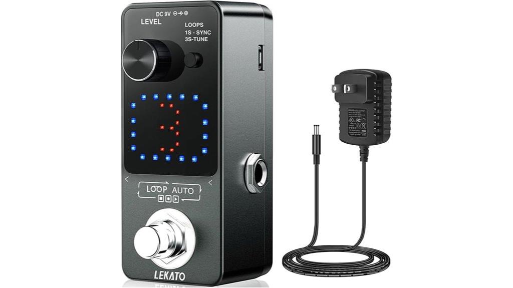 guitar pedal with accessories