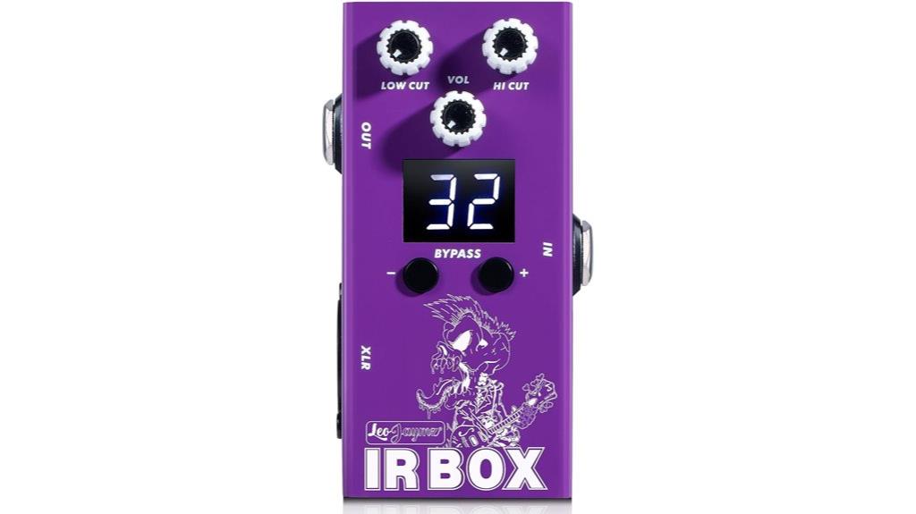 guitar pedal with presets