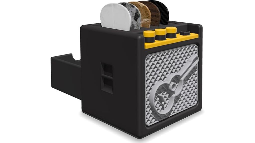 guitar pick amplifier holder