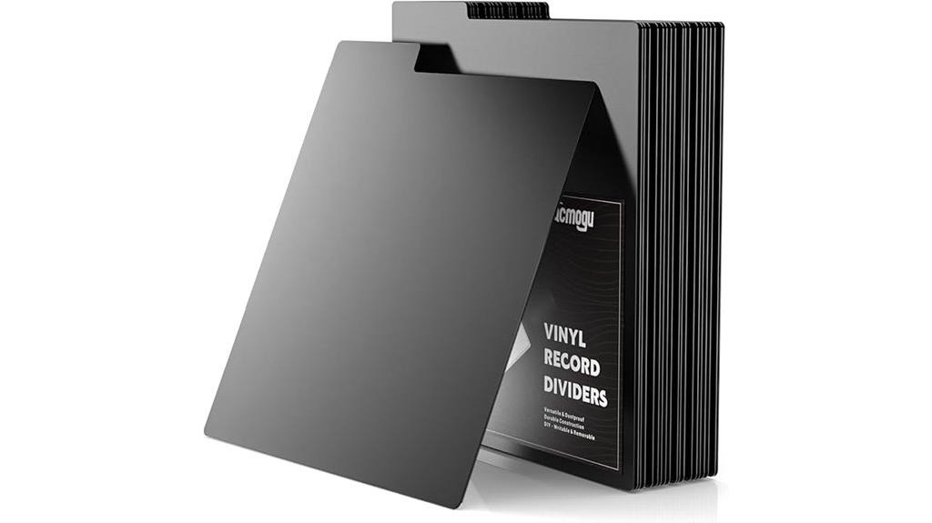 heavy duty vinyl record dividers