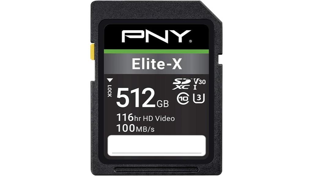 high capacity sdxc memory card
