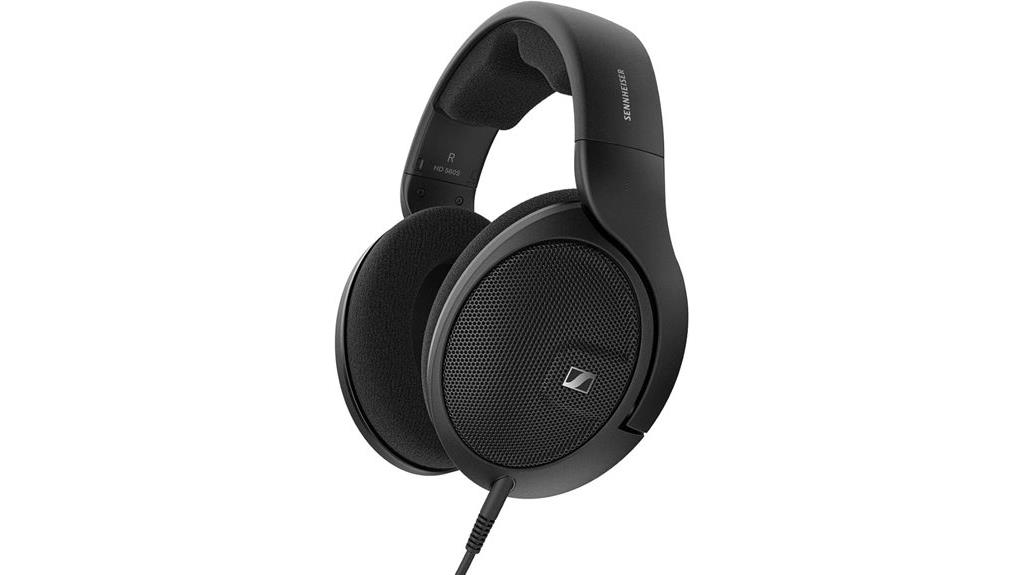 high fidelity open back headphones