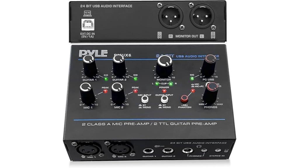 high quality usb audio interface