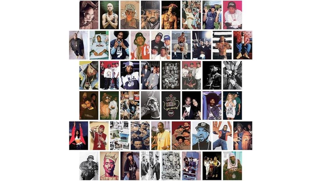 hip hop poster collage kit