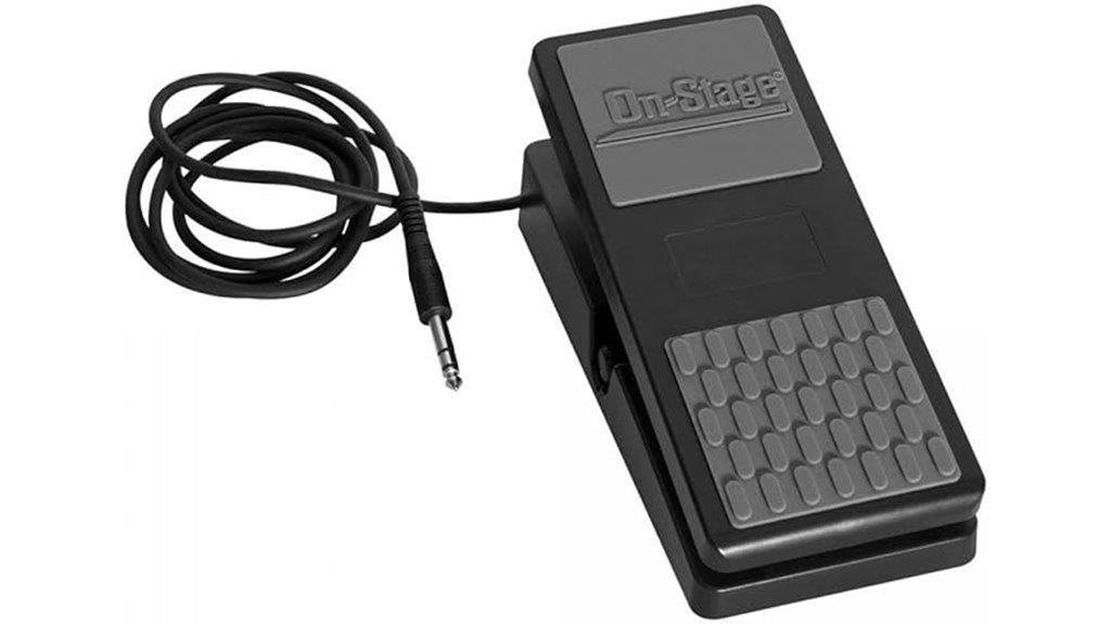 keyboard pedal for expression