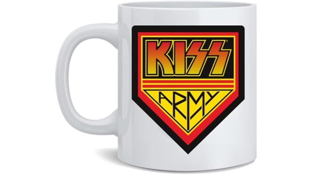 kiss army mug 12oz