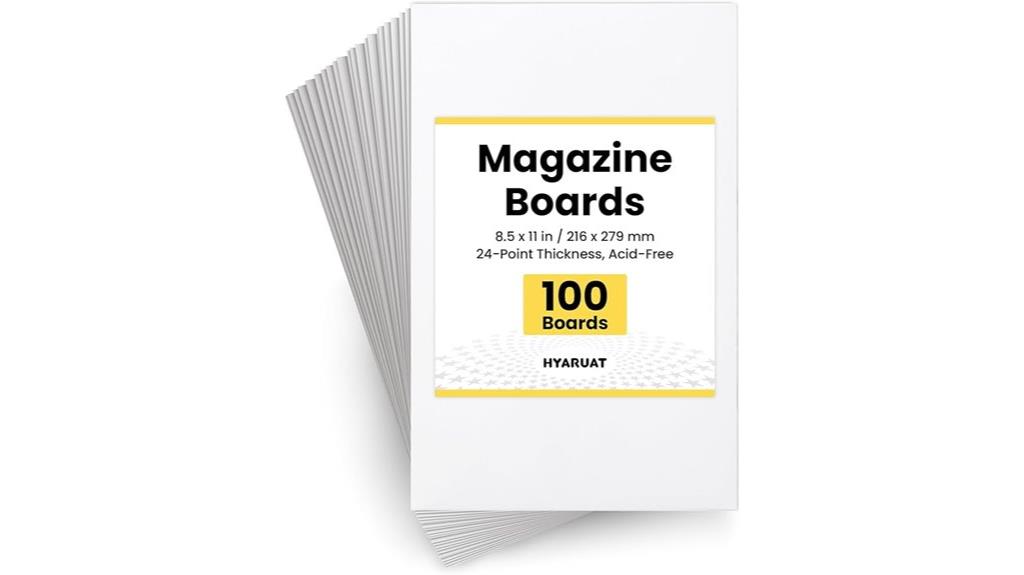 large acid free poster boards