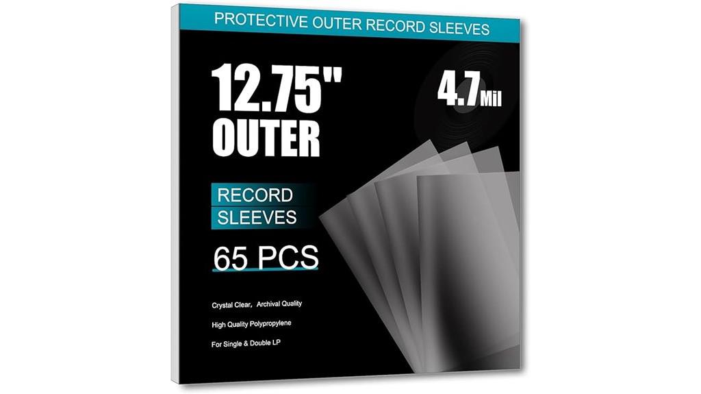 large acid free record sleeves