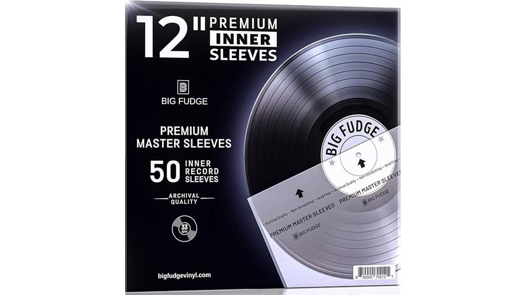 large fudge vinyl sleeves