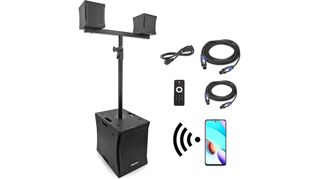 line array with subwoofer