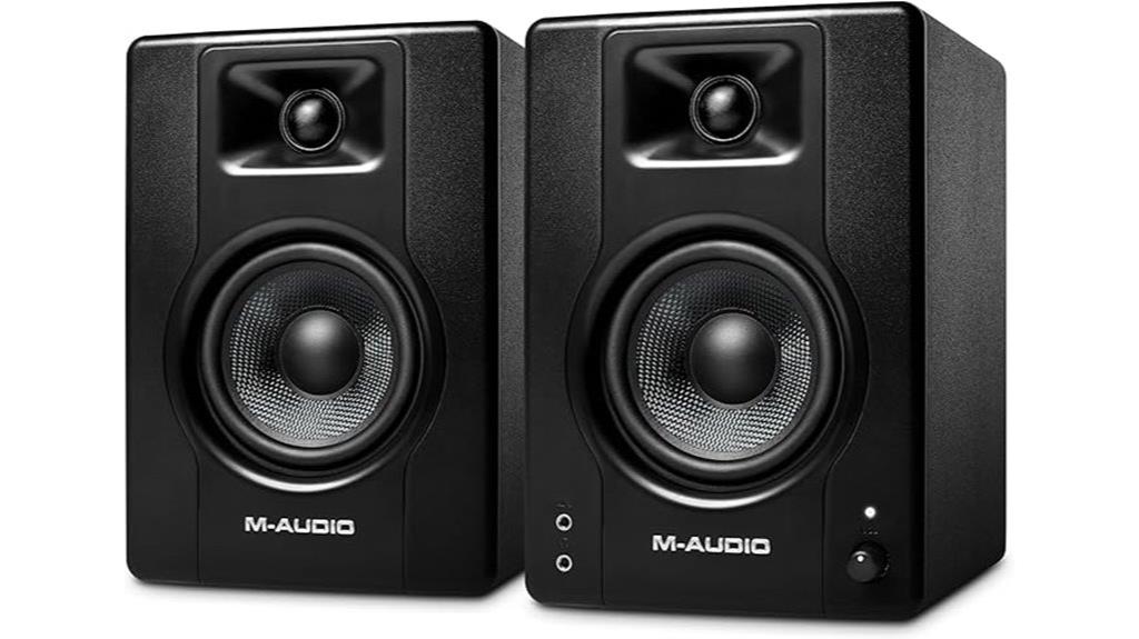 m audio bx4 stereo speakers