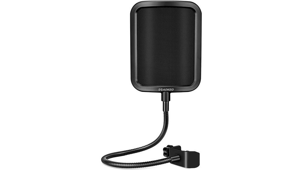 metal microphone pop filter