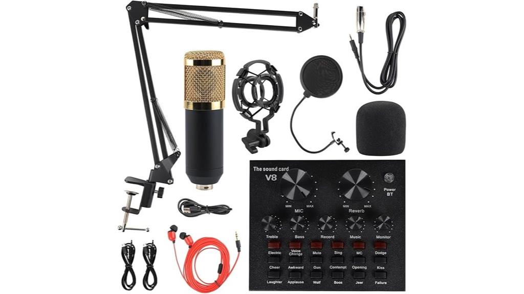 microphone bundle with accessories