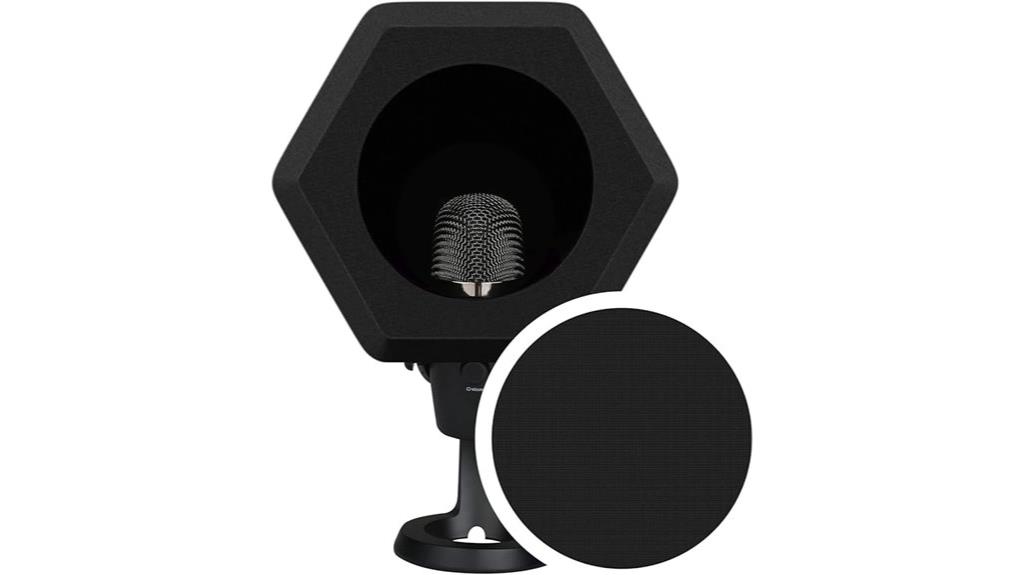 microphone isolation pop filter