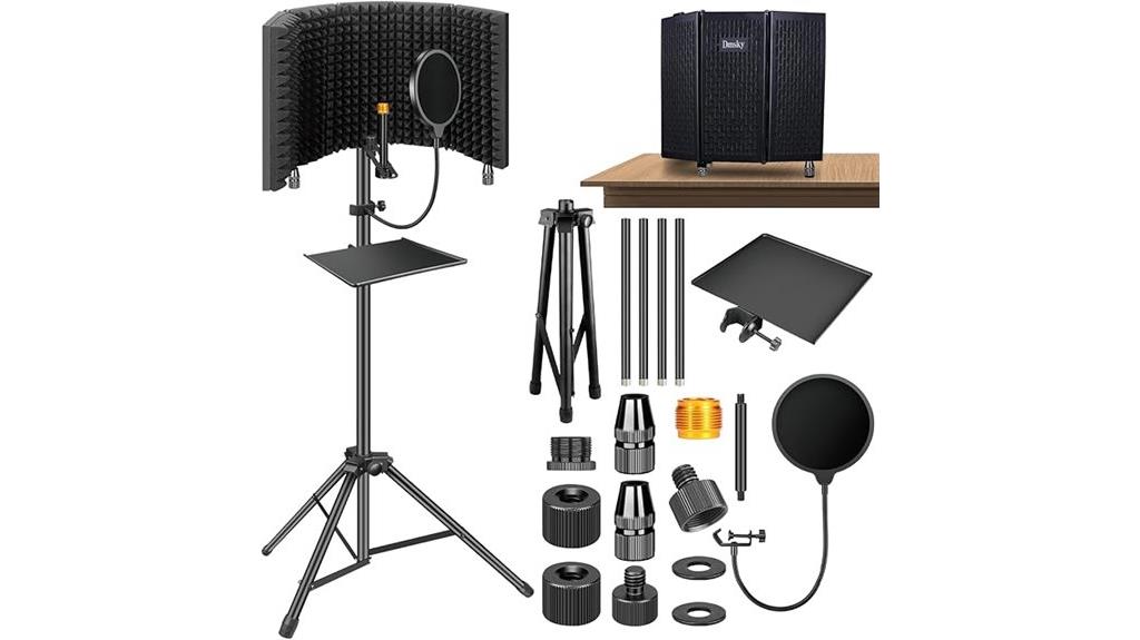 microphone isolation shield kit