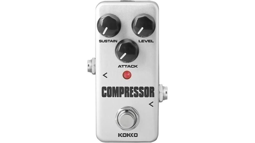mini guitar compressor pedal