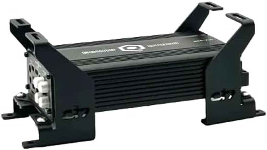 motorcycle audio amplifier rack