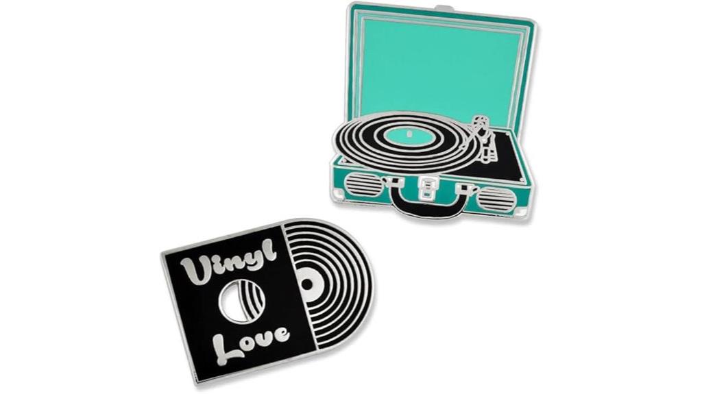 music vinyl trendy pin