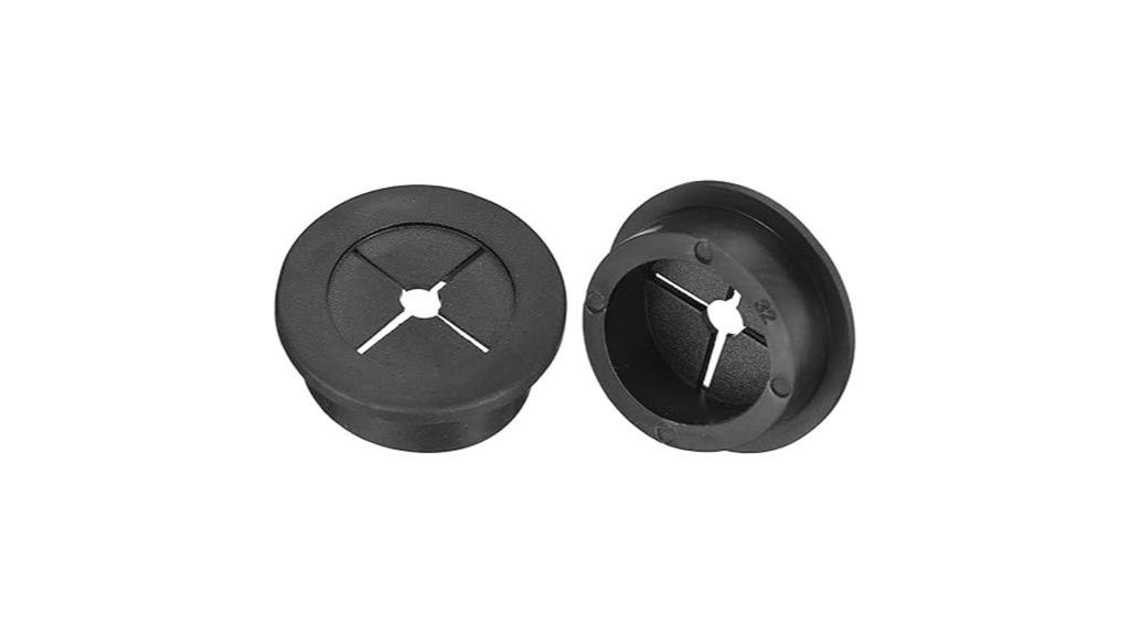 office desk cable grommets